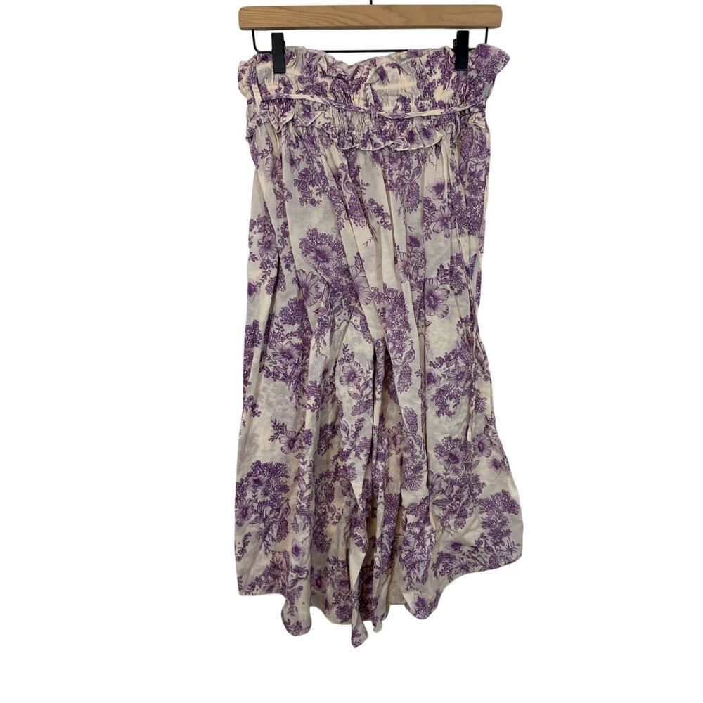 Still The One Lounge Pants Only Ivory Combo FREE PEOPLE Boho Western Castlecore - Picture 3 of 7